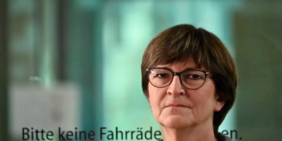 SPD-Chefin Saskia Esken