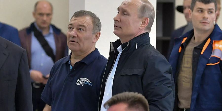 Putin Rotenberg Ukraine Konflikt