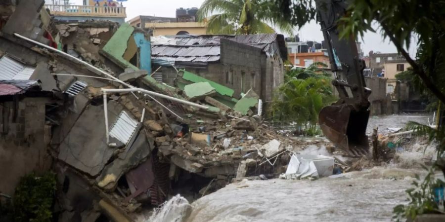 Santo Domingo nach dem Wirbelsturm «Laura»