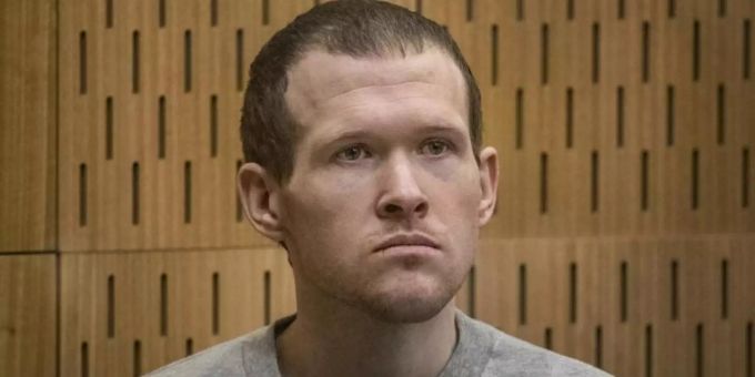 Brenton Harrison Tarrant muss für das Attentat von Christchurch mit 51 Todesopfern für den Rest seines Lebens ins Gefängnis. Foto: John Kirk-Anderson/Pool The Press/AP/dpa christchurch