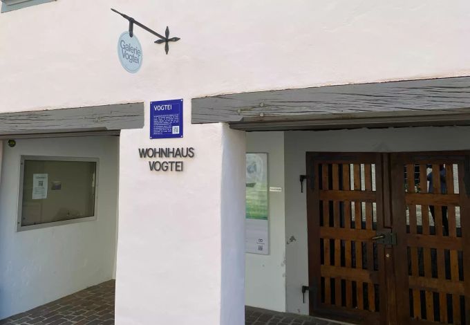 Vogtei Live: Hier findet die Vernissage und Ausstellung von Michaela Cerullo statt.