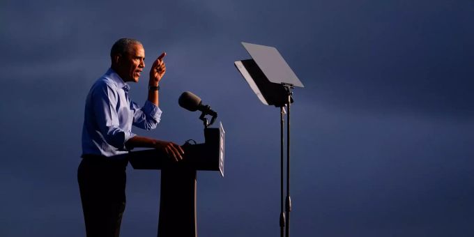 «Inkompetenz» - Obama greift Trump in Rede frontal an