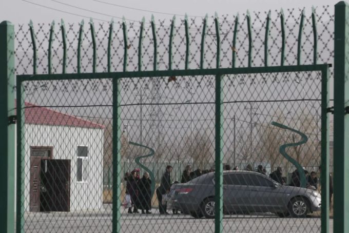 Ein Haftlager in der Region Xinjiang. Xinjiang