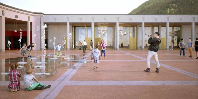 Ein anderes Projekt von Barao-Hutter. Mit diesem haben die Architekten einen anderen Architektenwettbewerb gewonnen. Architektenwettbewerb