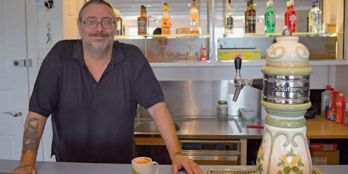 Das ehemalige Restaurant Rössli in Hackbere dient heute als Wohnung von Marc Binder.
