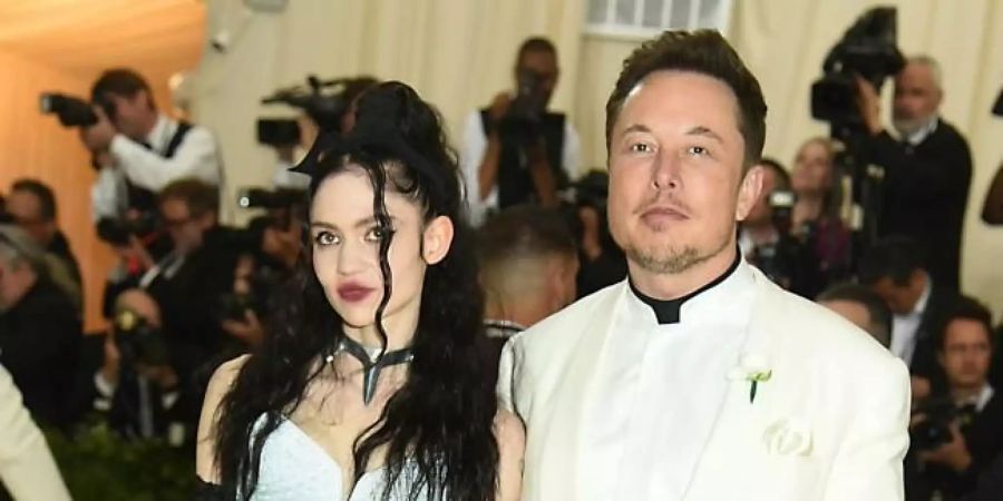 Elon Musk und Ex Grimes bei einer Veranstaltung – das Paar ist mittlerweile getrennt.