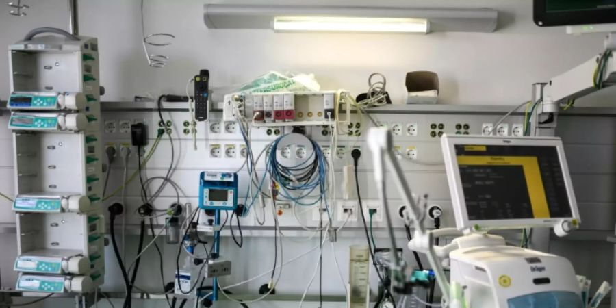 Intensivstation in einem Aachener Krankenhaus