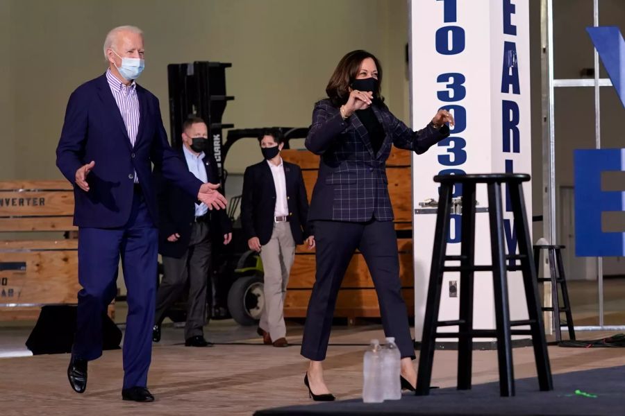 Wahlkampf in den USA - Biden und Harris