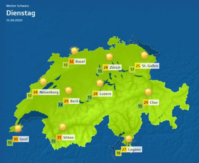 Wetter In Der Schweiz: So Lange Hält Der Spätsommer Noch An