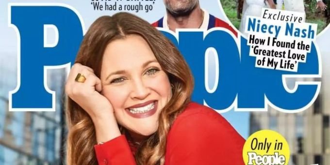 Drew Barrymore auf dem Cover von «People». drew barrymore