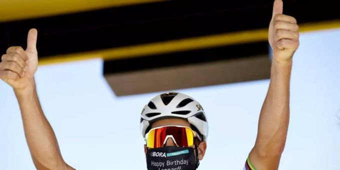 Fährt dem Grünen Trikot in diesem Jahr bei der Tour de France hinterher: Peter Sagan. Foto: Pool/BELGA/dpa Fährt dem Grünen Trikot in diesem Jahr bei der Tour de France hinterher: Peter Sagan. Foto: Pool/BELGA/dpa