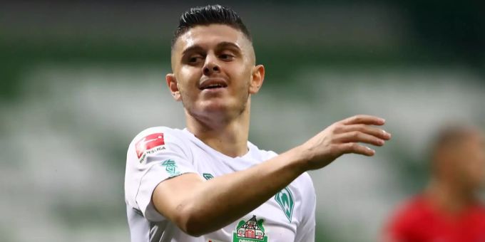 Milot Rashica könnte SV Werder Bremen bald verlassen. ssc neapel sv Werder Bremen