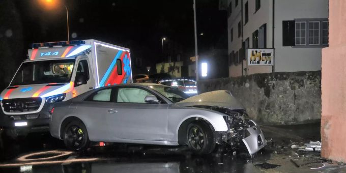 Verkehrsunfall in Bilten.