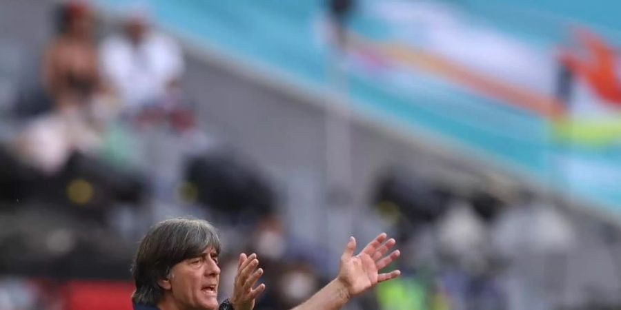 Im DFB-Basiscamp startet Joachim Löw heute die Schulungen für das letzte Gruppenspiel gegen Ungarn. Foto: Christian Charisius/dpa