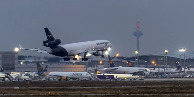 International airport in Frankfurt am Main