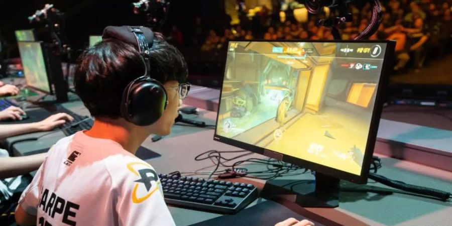 Philadelphia Fusion sicherte sich den letzten Platz im Finalturnier der Overwatch League. Foto: Carlton Beener/Blizzard Entertainment/dpa