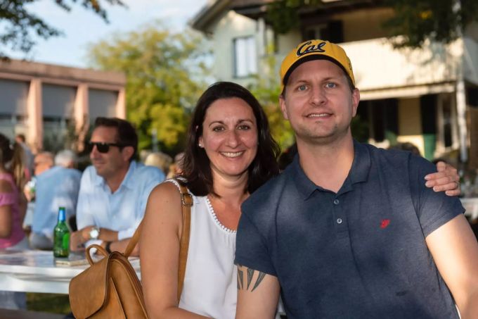 Fühlen sich willkommen in Wolfwil: Patrik und Jasmin. WAB Wolfwil
