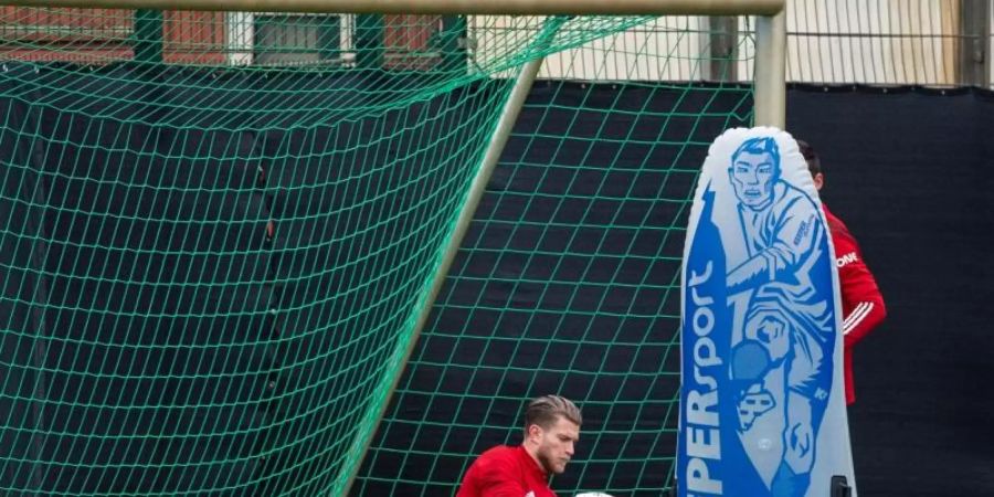 Union-Keeper Loris Karius hat sich im Training verletzt. Foto: Christophe Gateau/dpa