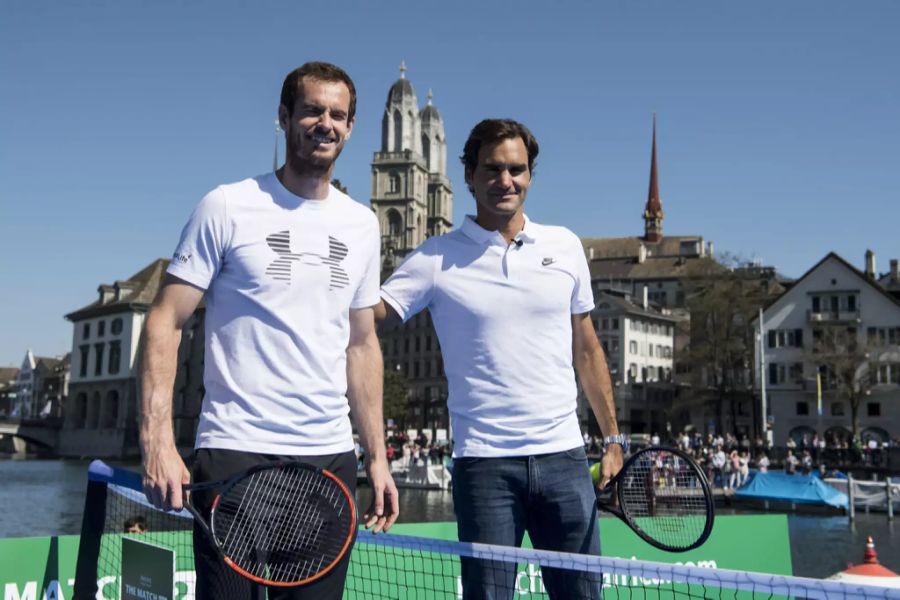 Wenn Andy Murray einer der «Big Three» heiraten müsste, so wäre es Roger Federer.