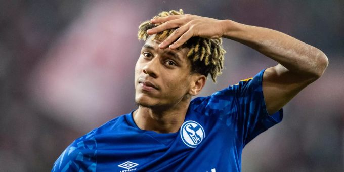 Der ehemalige Schalke-Spieler Jean-Clair Todibo wurde positiv auf das Coronavirus getestet. Schalke 04 FC Barcelona