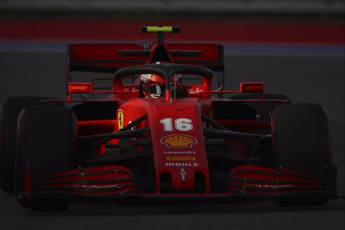 Charles Leclerc (Ferrari) beim Russland-GP der Formel 1. Charles Leclerc Formel 1