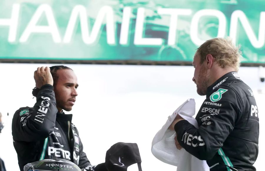 Valtteri Bottas Lewis Hamilton