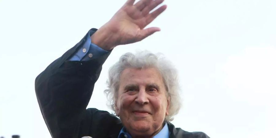Mikis Theodorakis wird 95. Foto: Sotiris Barbarousis/ANA-MPA/dpa
