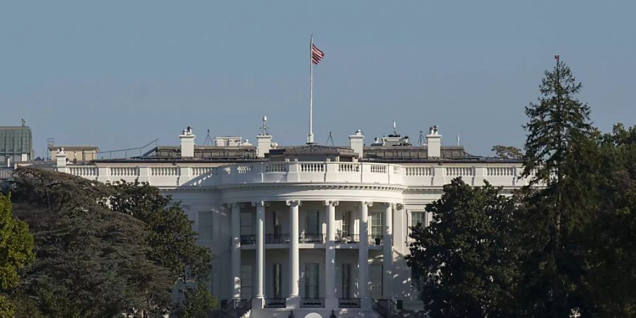 Das Weisse Haus ist in Washington zu sehen. Foto: Carolyn Kaster/AP/dpa