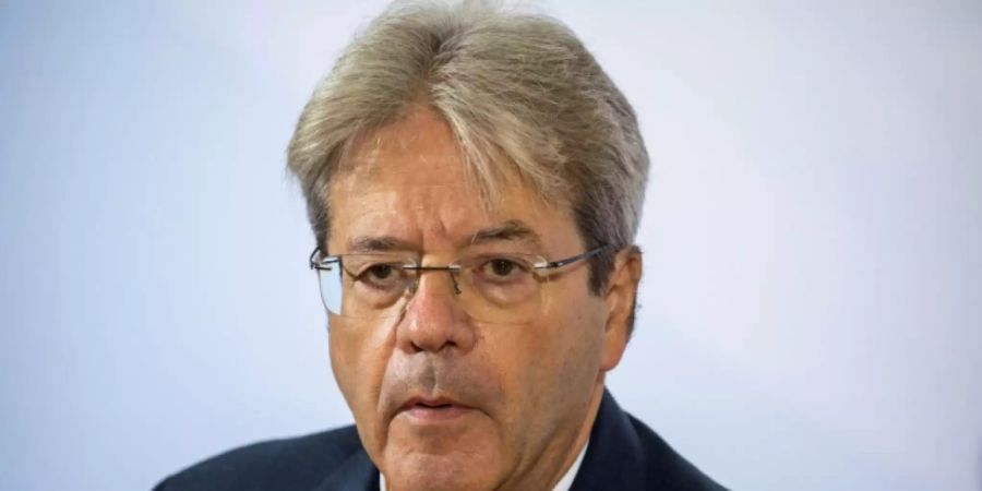 EU-Wirtschaftskommissar Gentiloni