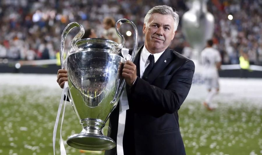 Carlo Ancelotti gewann im Jahr 2014 mit Real Madrid die Champions League.