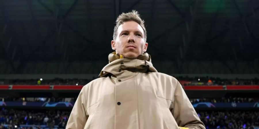 Trainer Julian Nagelsmann kann sich mit RB Leipzig die Herbstmeisterschaft sichern. Foto: Robert Michael/dpa-Zentralbild/dpa