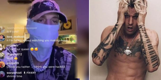 Nach Spital - Aaron Carter gibt irres Live-Interview auf Instagram