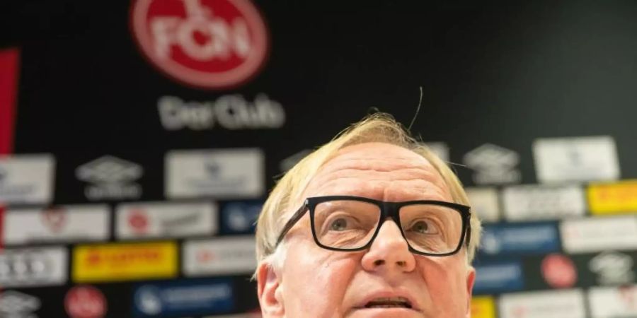 Würde den Videobeweis wieder abschaffen: Thomas Grethlein, Aufsichtsratschef beim FC Nürnberg. Foto: Daniel Karmann/dpa
