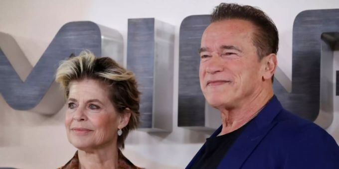 Arnold Schwarzenegger und Linda Hamilton Arnold Schwarzenegger und Linda Hamilton
