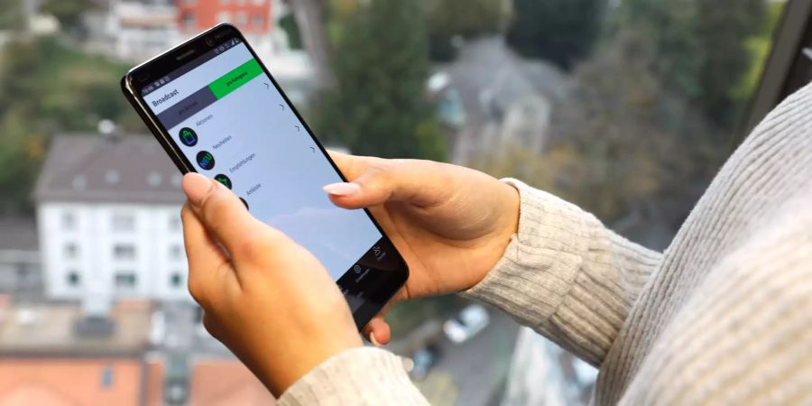 «City Messenger» der FHS St. Gallen