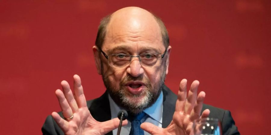 Ex-SPD-Chef und Ex-EU-Parlamentspräsident Martin Schulz