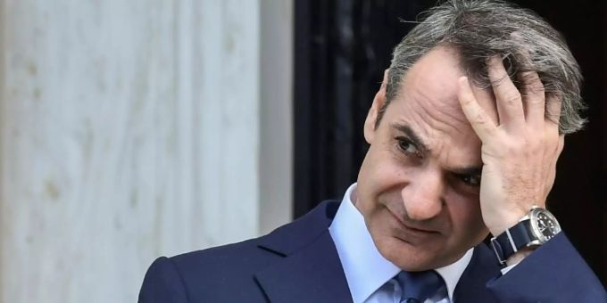 Griechischer Ministerpräsident Mitsotakis Griechischer Ministerpräsident Mitsotakis