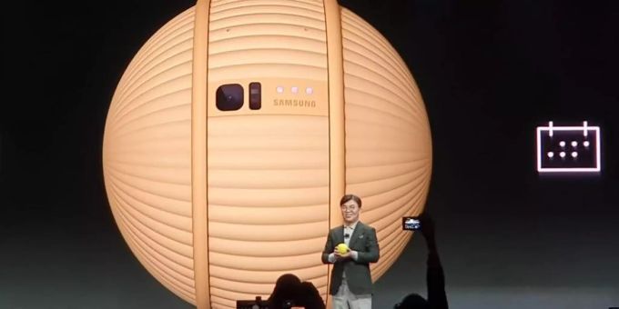 «Ballie» - Samsung präsentiert ballförmigen Hausroboter