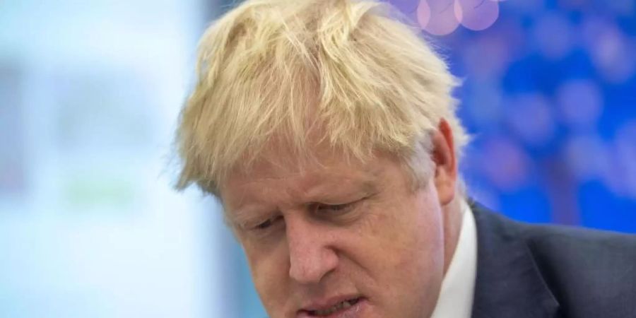 Premier Boris Johnson ist mit den Ergebnissen der letzten Abstimmungen im Parlament schwer unzufrieden. Foto: Paul Grover/Daily Telegraph/PA Wire/dpa