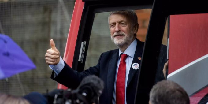 Jetzt sei wieder alles normal, meldete Labour – hier ihr Parteichef Jeremy Corbyn. (Archivbild) jeremy corbyn