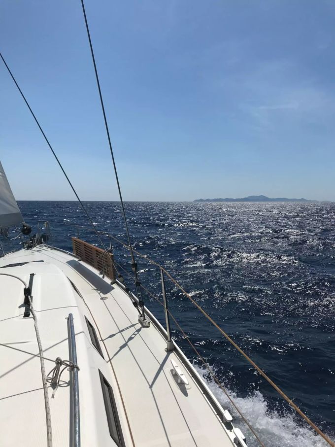 Meer, Sonne und Segelspass in Kroatien. Kroatisches Meer