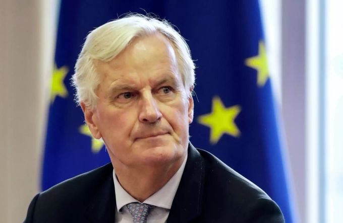 Michel Barnier, Beauftragter der EU-Kommission für die Verhandlungen über den Austritt des Vereinigten Königreichs. Brexit