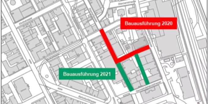 Sanierung Werkleitungen Stampfgasse/Werkhofstrasse Sanierung Werkleitungen Stampfgasse/Werkhofstrasse
