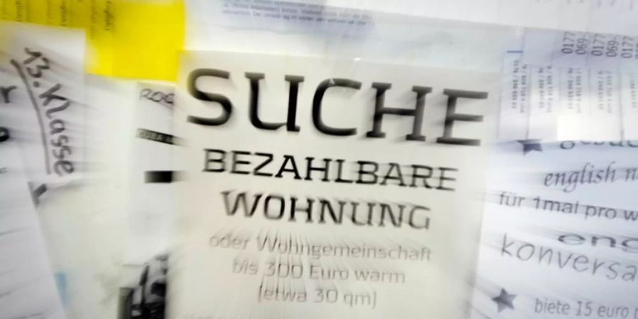 Suchanzeige für eine Wohnung