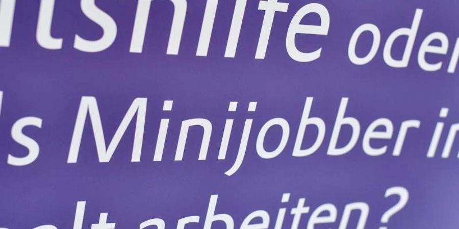Minijobber kehren auf den Arbeitsmarkt zurück. Foto: Patrick Pleul/dpa-Zentralbild/ZB