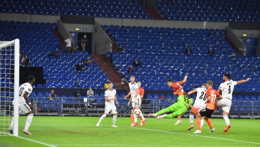 Gegen den FCB setzt sich das Team aus der Ukraine 2020 im Europa-League-Viertelfinal durch.