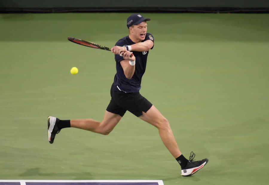 Beim Miami Open verliert der Amerikaner die Nerven.