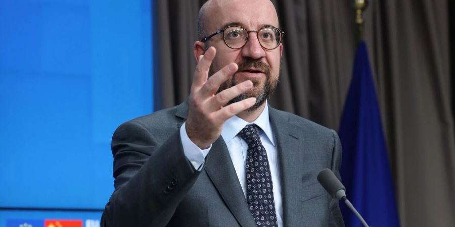 «Ich denke, dass Massnahmen zu Öl oder sogar Gas früher oder später gebraucht werden»: Charles Michel.