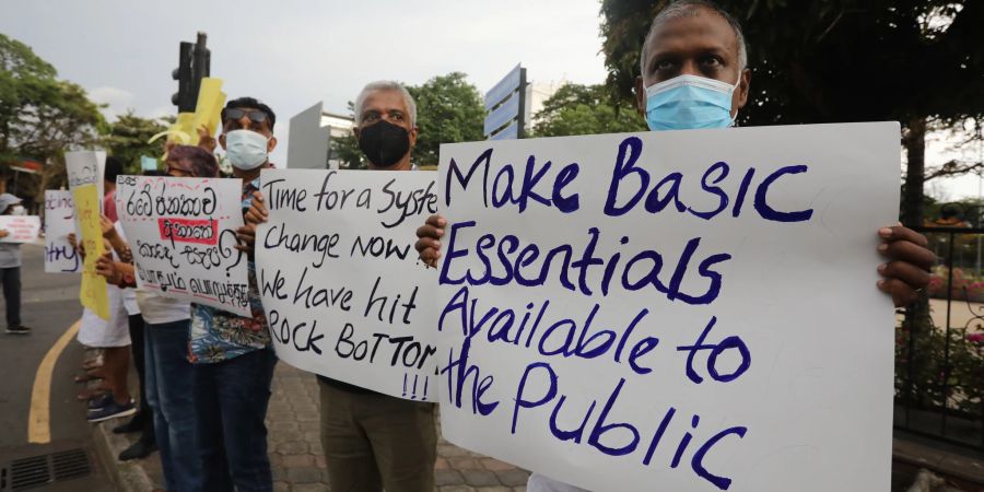 Sri Lanka Protesten