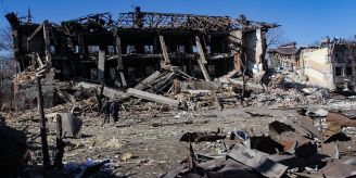 Kiew wieder getroffen - Grossflächiger Raketen-Alarm in der Ukraine